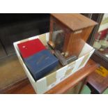 A collection of smalls including tobacco cabinet,