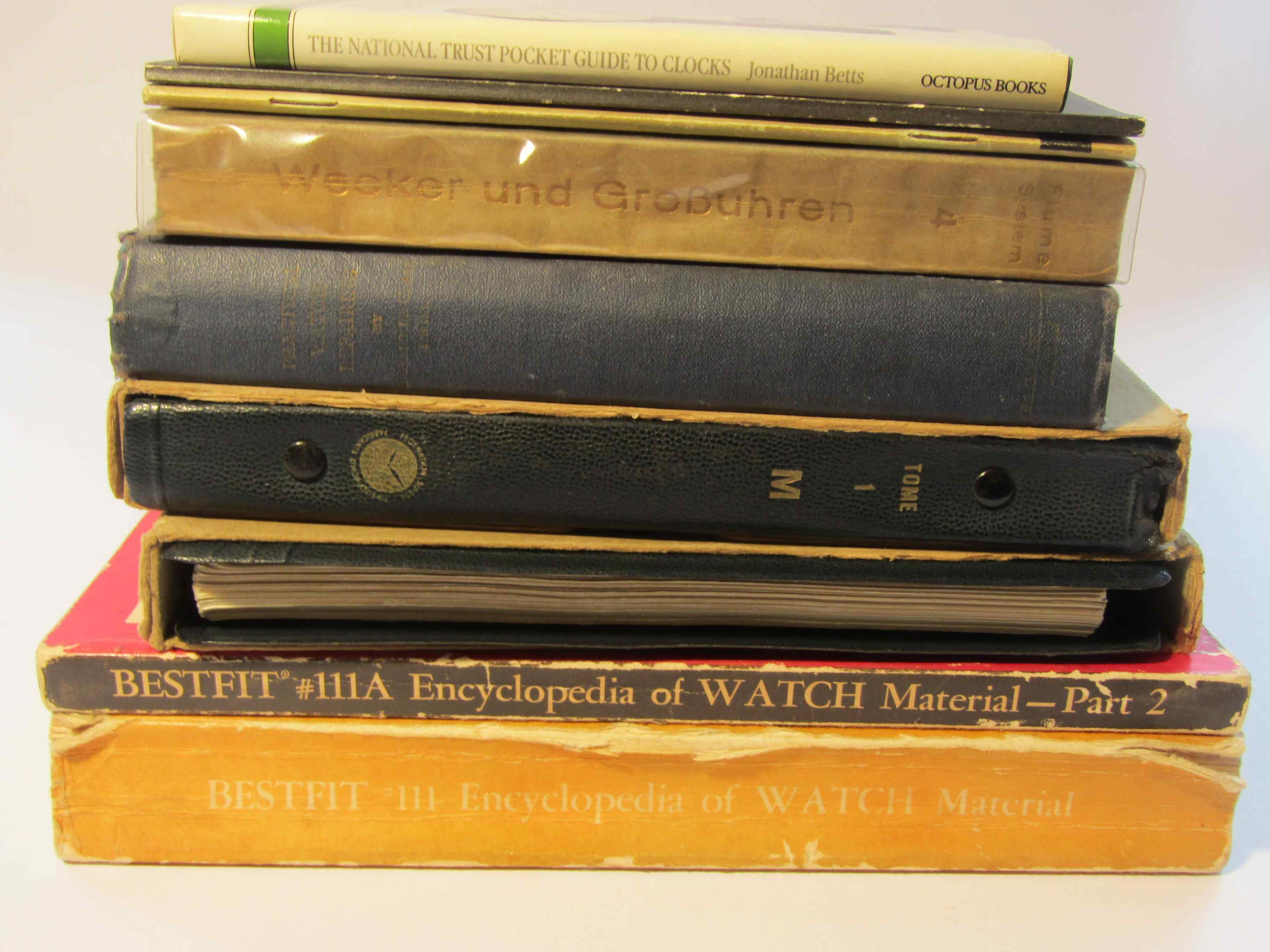 Various horological volumes and catalogues including Swiss caliber part catalogues, - Image 2 of 2