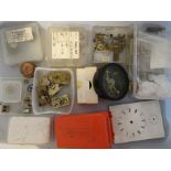 A good collection of platform escapements and spares, some un-built,