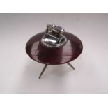 A classic 1960's sputnik table lighter