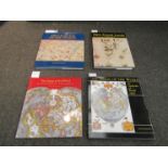 Four volumes on maps by Peter Whitfield: The Charting of the Oceans, The Image of the World,