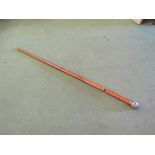 A sword stick, faulty mechanism,