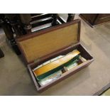 A cased handbuilt model boat "Hyakutake Natchez" with display stand,