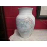 A David Walters, Kenninghall Pottery vase,