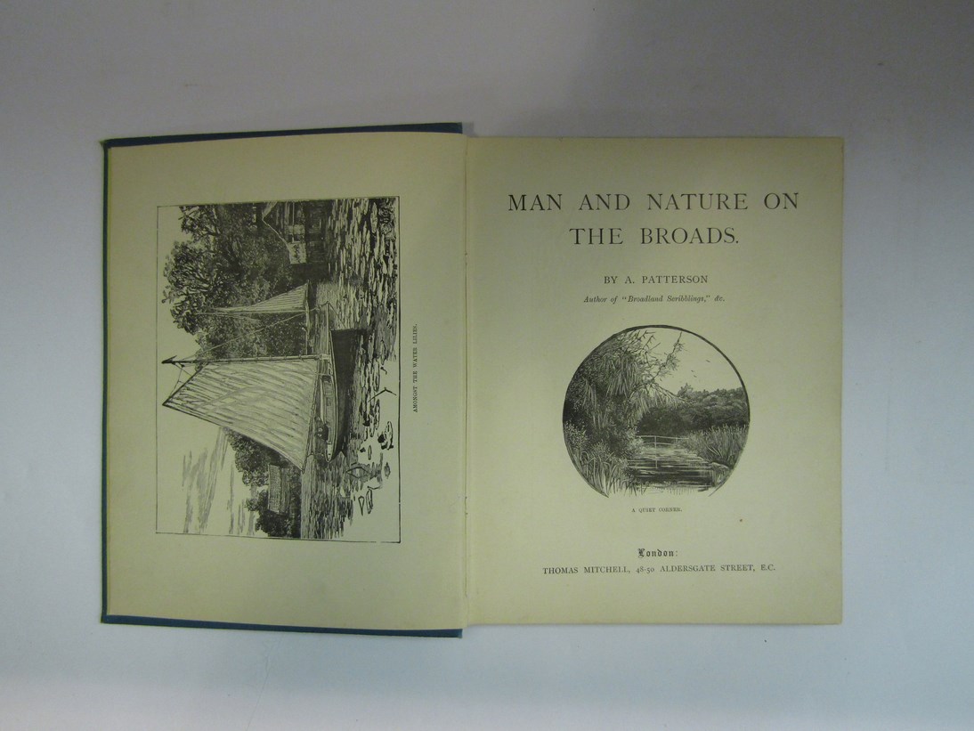 Arthur Henry Patterson: 'Man and Nature on the Broads' (1895), 1st edition, - Image 2 of 2