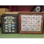 Two pairs of stamp and card displays - ships,