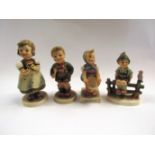 Four Goebel Hummel figurines