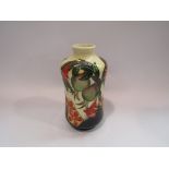 A Moorcroft Trial vase designed by Vicky Lovatt with fruit and flower design, marked Trial 7/1/13,