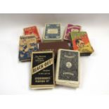 Vintage packs of playing cards,