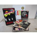 THE BEATLES: Six assorted books books including 1960's examples,