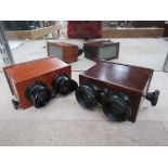 Two stereoscopic viewers