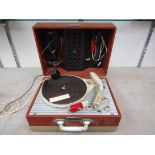 A vintage Pye "Record Maker" record player with recording function