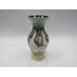 A Moorcroft Fowlers Farmyard Geese pattern vase, designed by Kerry Goodwin, 20cm tall,