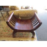 A hardwood "Mango" chair,