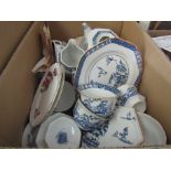 A quantity of china wares including Colclough and Newhall