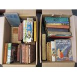 Two boxes of mixed books, mainly children's including Enid Blyton, Angela Brazil etc.