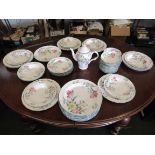 A quantity of Royal Doulton "Florette" pattern tablewares