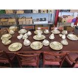 A Royal Doulton "Larchmont" pattern extensive part dinner service - principally for 12 settings