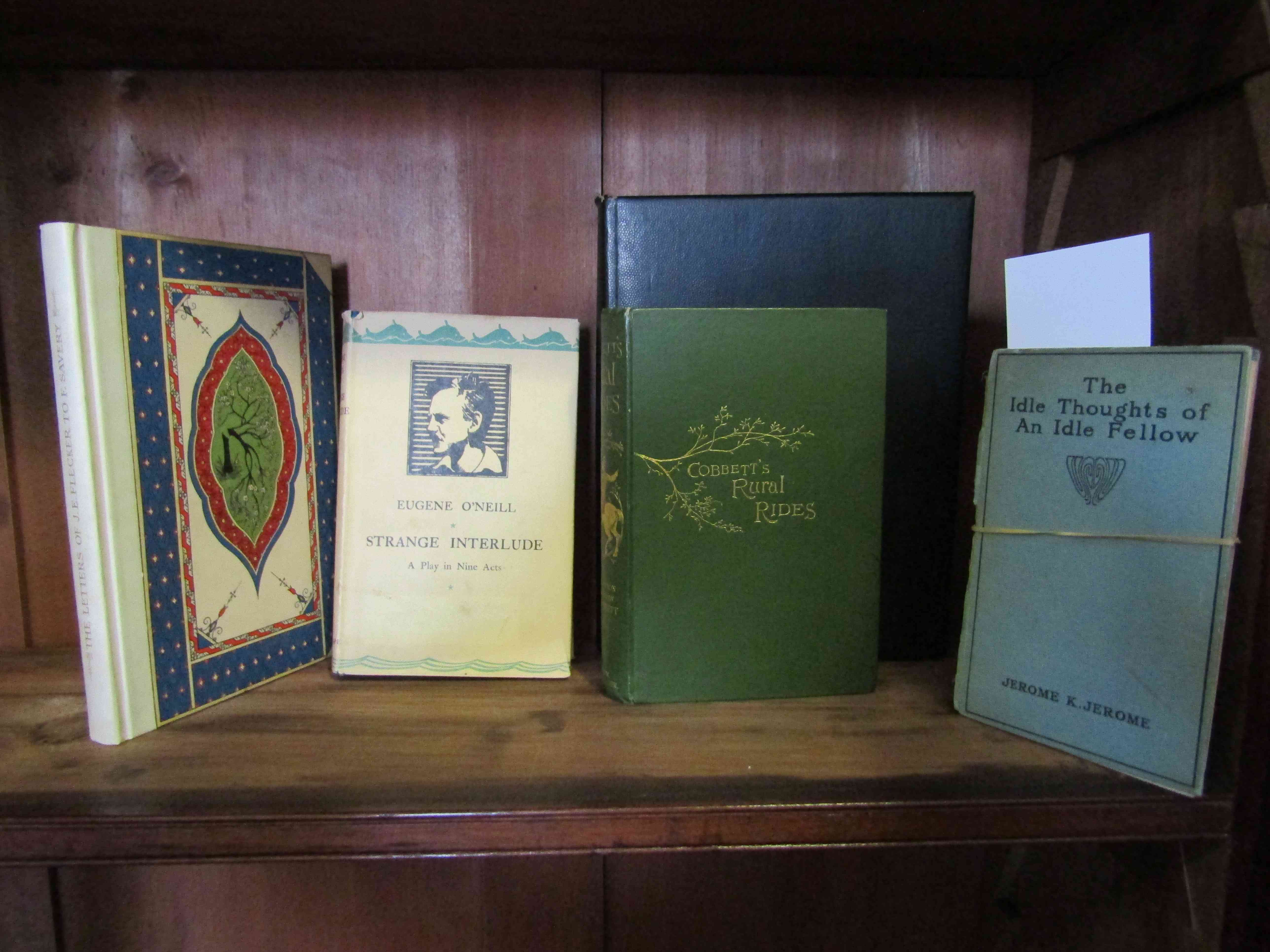 A small collection of books including 'Fairy Tales by Hans Christian Andersen',