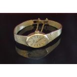 A 9ct gold Rotary lady's wristwatch, 22.