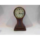 A Sewills of Liverpool 20th Century balloon clock,