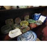 A quantity of advertising ashtrays relating to breweries and cigarettes including jubilee stout