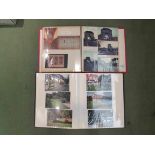 Two photograph albums and contents