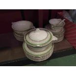 A box containing J. and G. Meakin dinnerware, tureens, soup bowls etc.