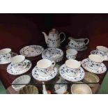 Royal Doulton Hartford tea wares and York Town gravy boat