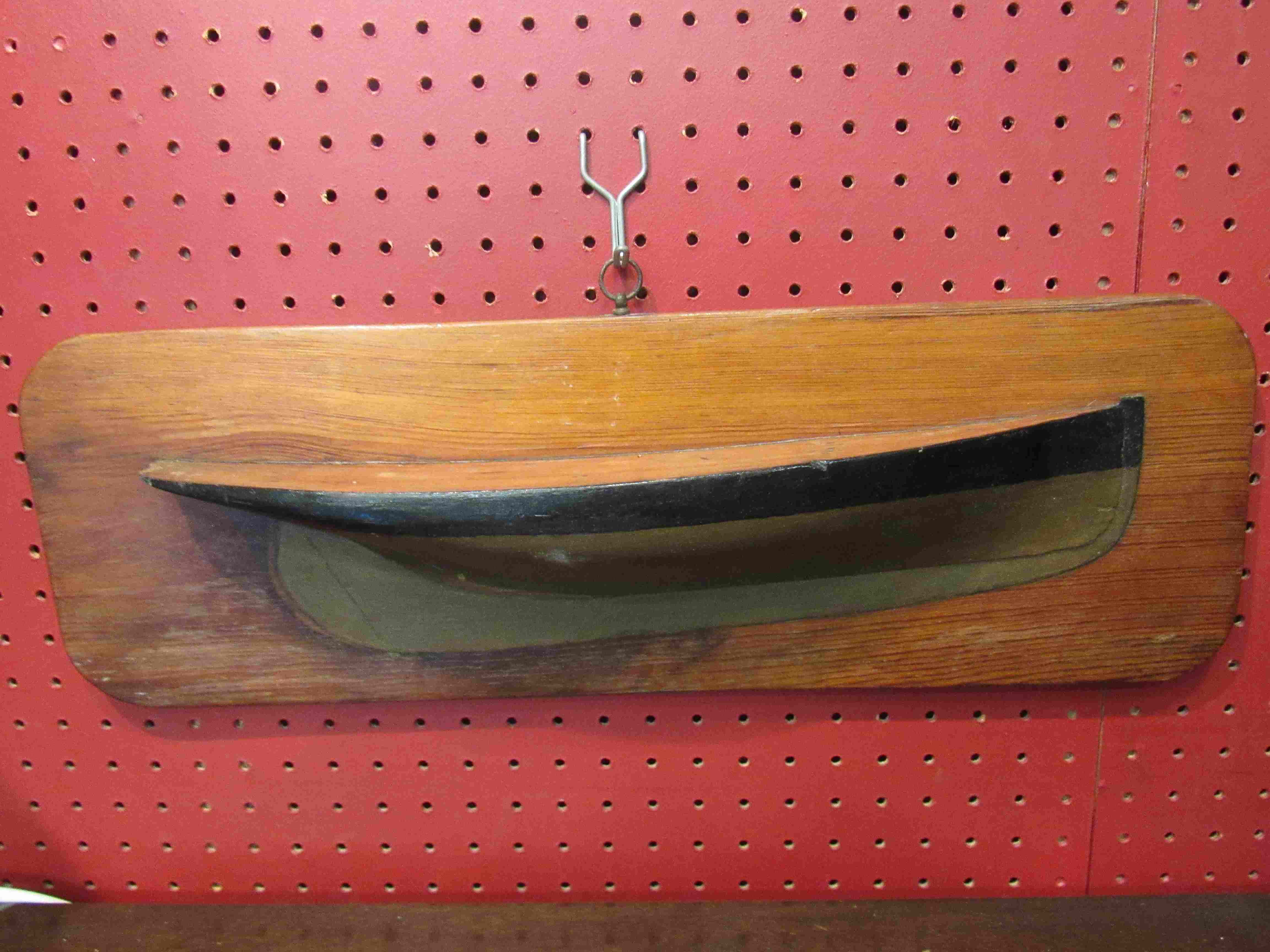 A near pair of wooden boat wall plaques - Image 2 of 2