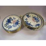 Royal Worcester crown ware plates and dishes