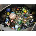 A collection of marbles