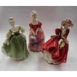 Three Royal Doulton ladies: "Fair Lady",