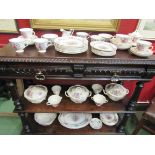 A quantity of Wedgwood of Etruria and Barlaston dinner wares "Floral Basket" pattern