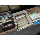Three boxes of Art reference, Architectural and collecting related books,