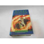 A first edition hardback Harry Potter and the Half-Blood Prince