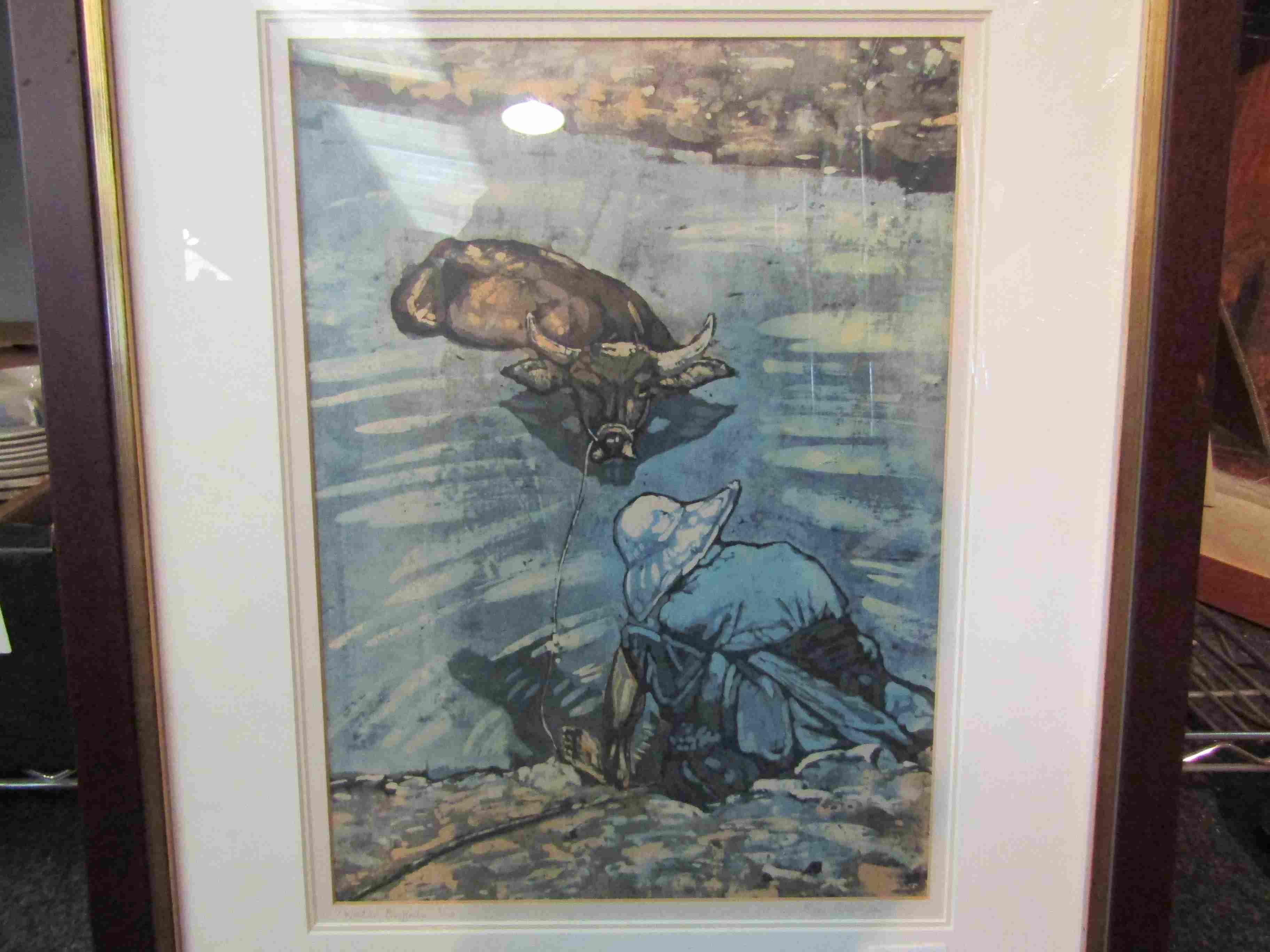 Limited edition Batik picture (3/10) After Rosi Robinson, (b 1947),