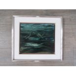 NEIL MORRISON (XX): A framed acrylic on board titled "Underwater Swimmer". Details verso. 22.