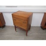 A Danish teak cocktail cabinet,