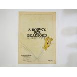 David Hockney - A Telegraph and Argus "A Bounce for Bradford" limited edition newspaper,