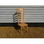 A Swedish 'Nesto' ladder back chair