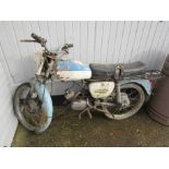 A motorcycle ideal for restoration.