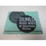 Dunlop Road wheels for Horse-Drawn vehicles booklet