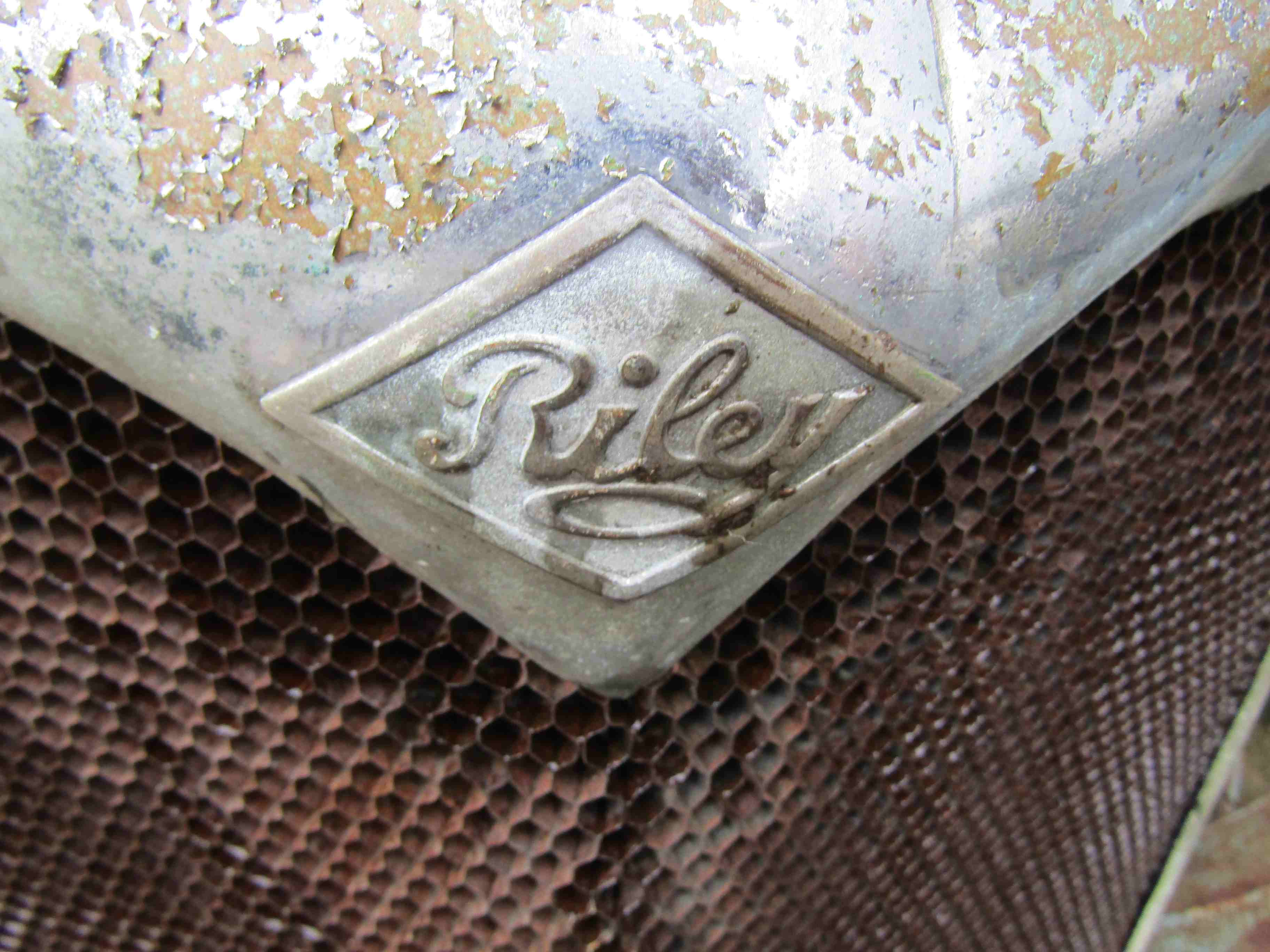 A chromed Riley vintage radiator - Image 2 of 3