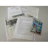 A quantity of ephemera relating to Stirling Moss.