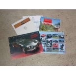 A Triumph Spitfire parts catalogue, a Isdera Spyder 033-16 and Imperator 108i catalogue,