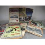 A box of "The Autocar" magazines circa 1930's including show numbers