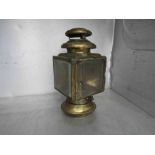 A Radmill early brass car side lamp