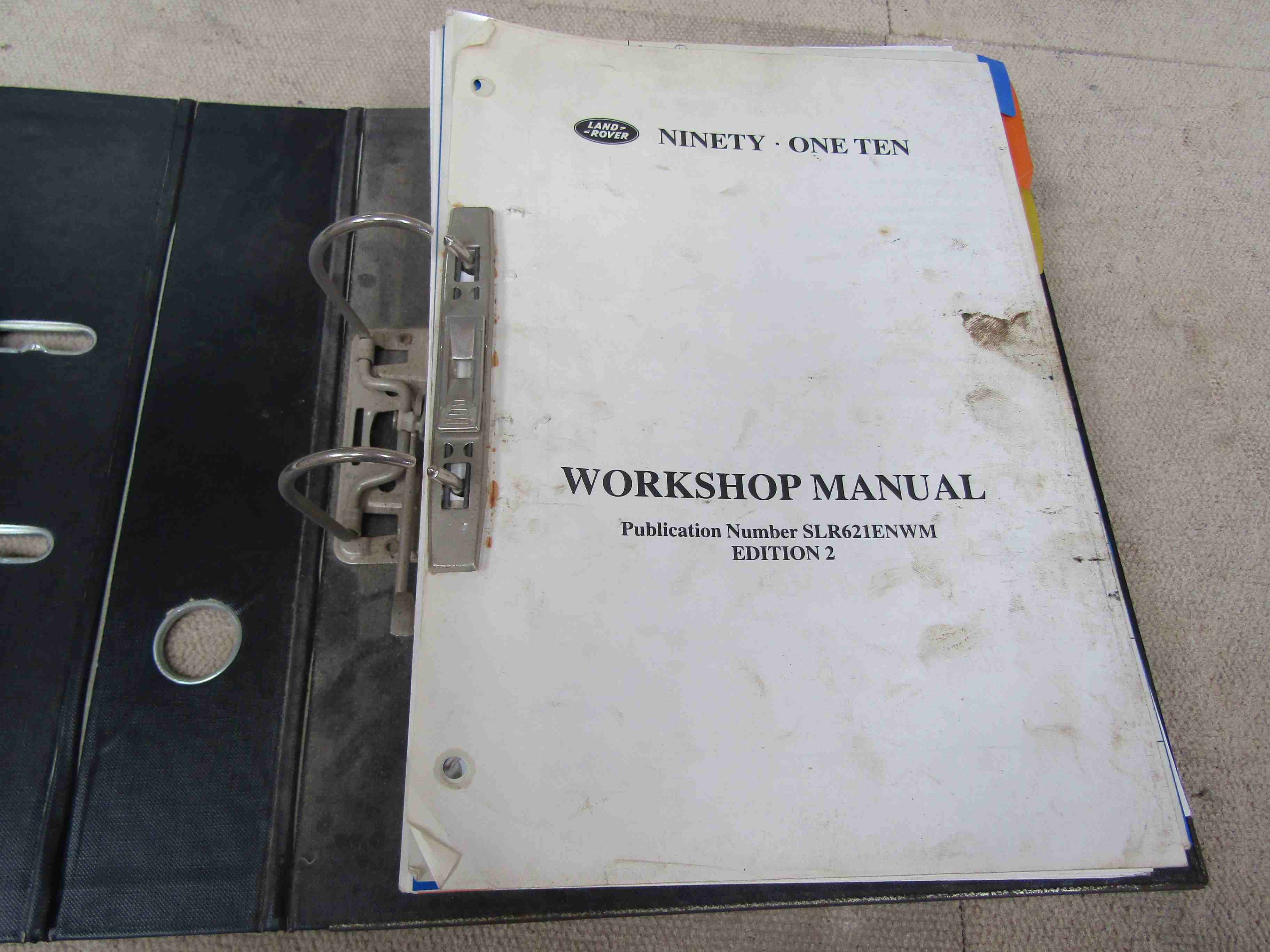Land Rover 110 workshop manual