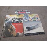 Five Castrol Achievements Booklets 1935, 1937, 1955,